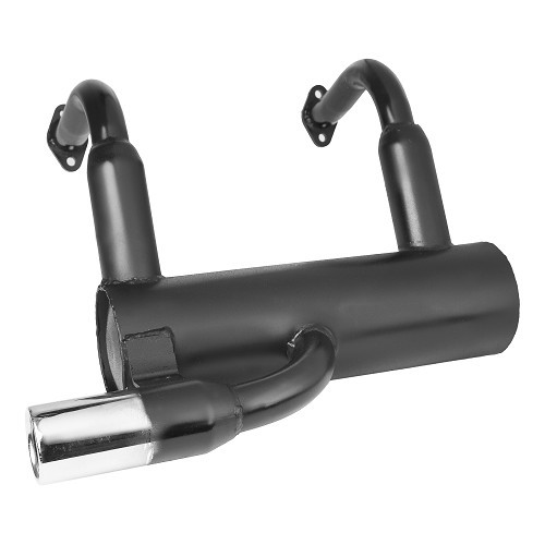     
                
                
    Single-outlet sport exhaust silencer for Fiat 500 F and L (1965-1972) - FI50093
