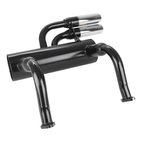 Silencieux d'échappement sport à double sortie pour Fiat 500 F et L (1965-1972) - FI50094