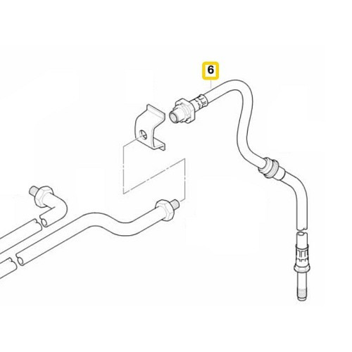Bremsschlauch 50 cm - FL10050