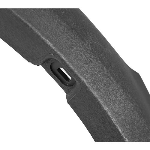  Rear left wing extension with thin moulding for Golf 2 90-> - GA00826-2 