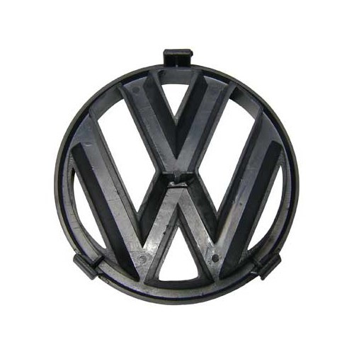 Griglia nera con logo VW da 95 mm per VW Golf 1 Cabriolet Caddy Golf 2 o 3 Jetta 2 e Corrado (1987-)  - GA01700
