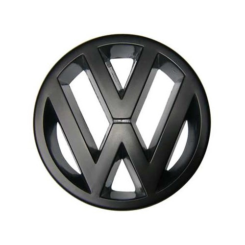  VW logo 95mm zwarte grille voor VW Golf 1 Cabriolet Caddy Golf 2 of 3 Jetta 2 en Corrado (1987-)  - GA01700 