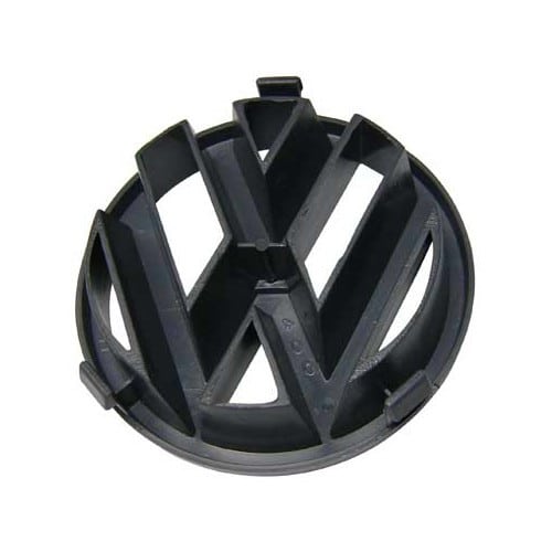 VW-Logo 95mm schwarz Kühlergrill für VW Polo 6N1 (1994-1999) 323853601041  323853601-041 - GA01701 vw_original 