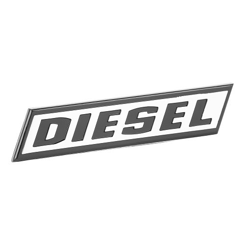  Grelha do radiador DIESEL 3 peças 2 faróis para VW Golf 1 Hatchback e Caddy Diesel (08/1976-07/1992) - GA01746 