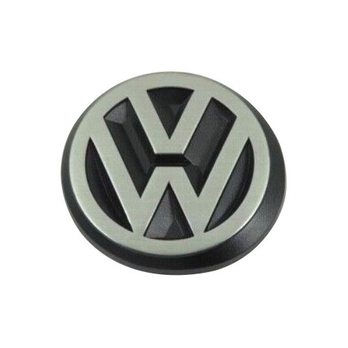     
                
                
    Logo arrière VW 50mm chromé sur fond noir pour VW Golf 1 Cabriolet Golf 2 Jetta 2 Polo 2 86C Passat B2 et Scirocco 2 - GA01765
