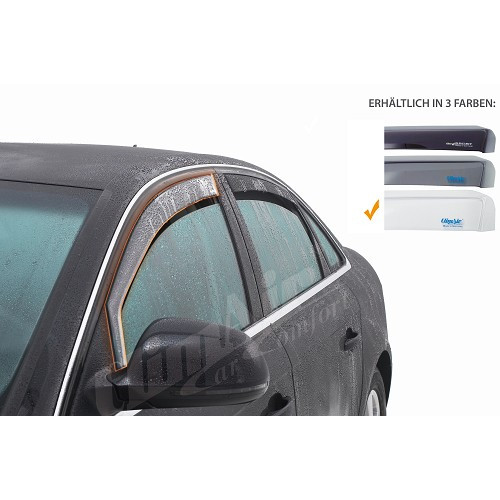 Deflettori d'aria trasparenti CLIMAIR per finestrini anteriori per Golf 4 5 porte - GA10712