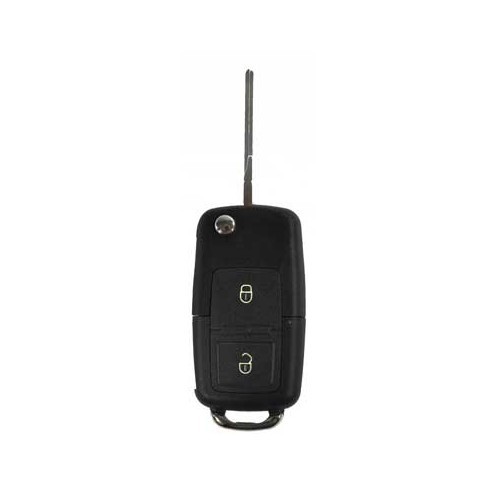  Matriz de llave y carcasa de mando a distancia para Volkswagen Golf 4, Passat y Bora con 2 botones - GA13320 