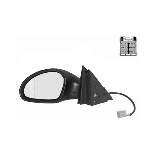     
                
                
    Left-hand wing mirror for Seat Ibiza (6L) electrically adjustable and heated, aspherical glass - GA14207
