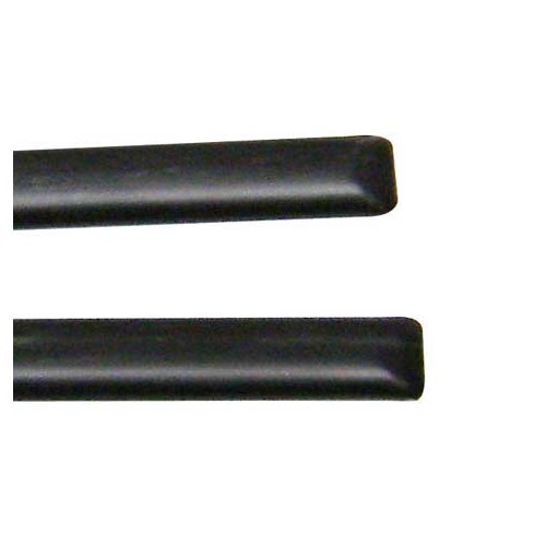  Schwellerleiste schwarz für VW Golf 1 Caddy - 2 Stück - GA14705-1 