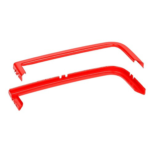 Baguettes rouges de calandre pour VW Golf 1 - GA14712