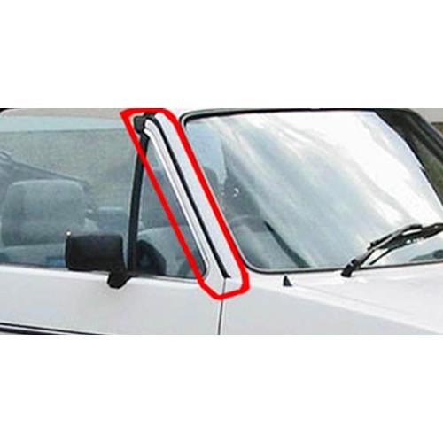  A-pillar right windshield pillar molding for VW Golf 1 Cabriolet (01/1979-07/1993) - GA14718-2 