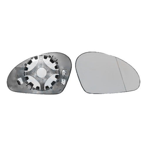  Convex en ontdooiend rechter spiegelglas voor Ibiza (6L) - GA14930 