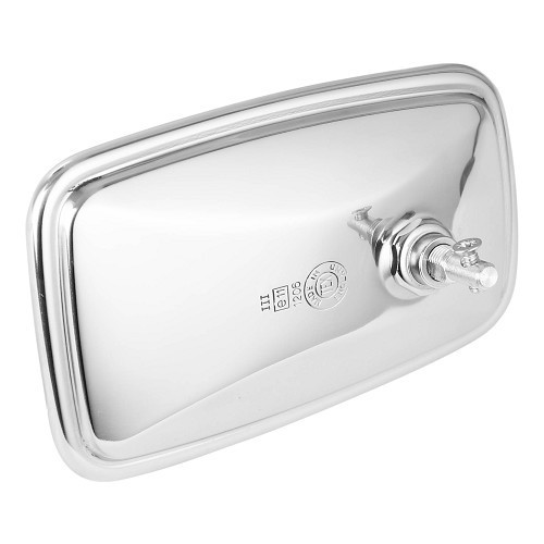 Chrome-plated rear view mirror to be screwed into a mounting - GA14945