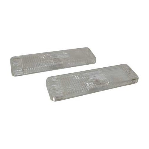     
                
                
    White front flasher caps for Golf 1 and Golf 2 - 2 pieces - GA16000W
