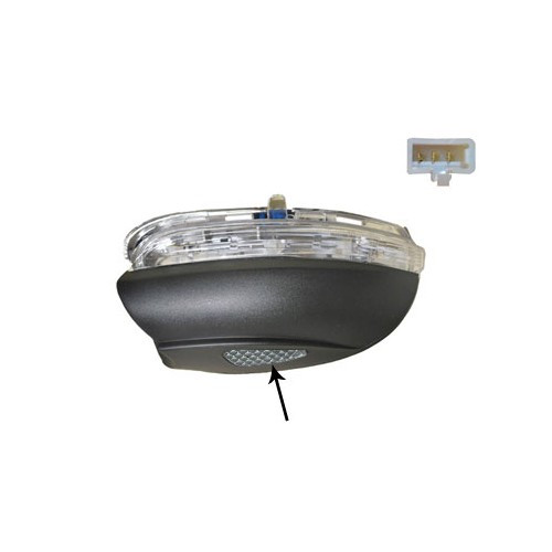     
                
                
    Répétiteur de clignotant gauche sur rétroviseur, avec éclairage au sol pour Golf 6 - GA16736
