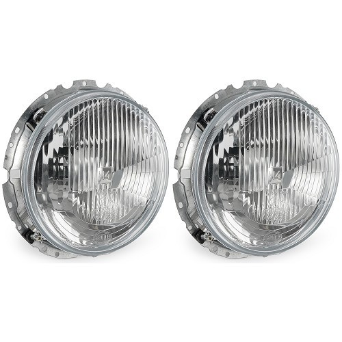     
                
                
    Set of 2 original HELLA H4 headlights for Golf 1 - GA17100KIT

