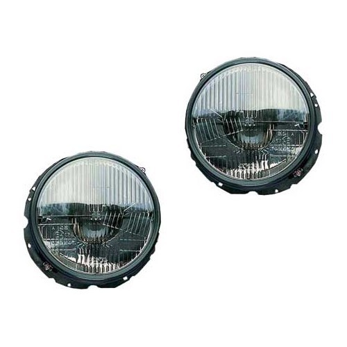     
                
                
    H4 "German Look" cross headlights for Golf 1, Beetle  - GA17101P
