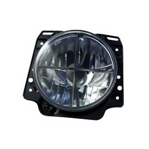  Headlights H4 Clear mirror with black crosses - 2 pieces - GA17107P 