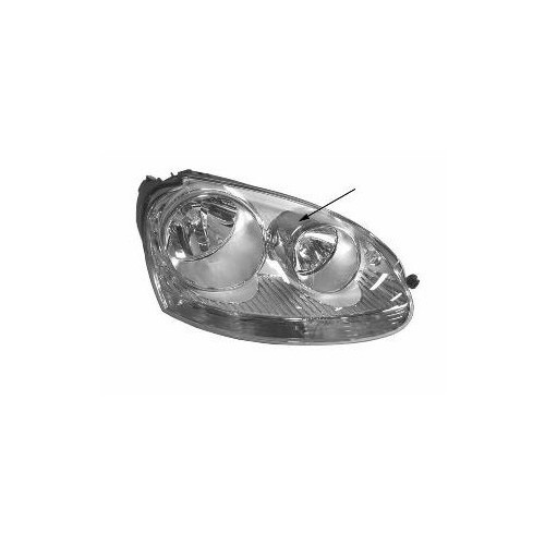  Right H7/H7 headlight for Golf 5 from 09/04-> - GA17554 