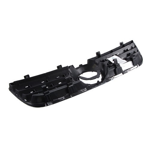  Black grille with chromium edges for VW Polo 9N from 2005 - GA18808-2 