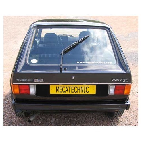     
                
                
    Black Q+ rear bumper for Golf 1 ->78 - GA20214
