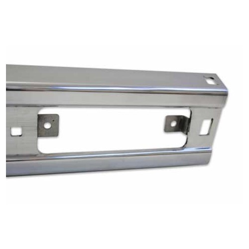 Front bumper for Golf 1 before 78, polished aluminum version - GA20218