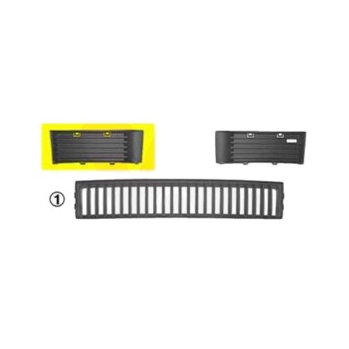     
                
                
    Griglia anteriore destra senza fendinebbia per paraurti anteriore di Skoda Fabia (6Y) fino al 2000 - GA20792
