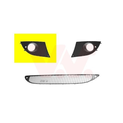     
                
                
    Front right bumper grille for Seat Altea (5P) until 2009 - GA20834
