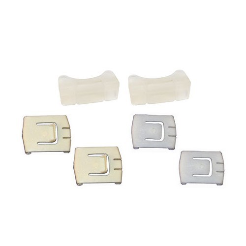  Kit of runners for 2 front seats from 1981-> - GB09020 