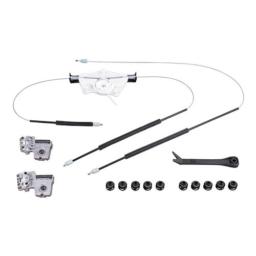    
                
                
    Kit de réparation de lève-vitre électrique avant gauche pour VW Golf 4 et Bora en 4 portes - GB20612
