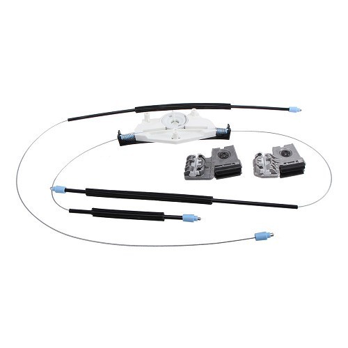     
                
                
    Kit de réparation de lève-vitre électrique avant droit pour Golf 4 et Bora en 4 portes - GB20614
