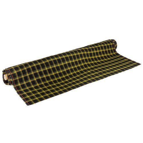  Yellow Scirocco tartan fabric - GB25725-2 