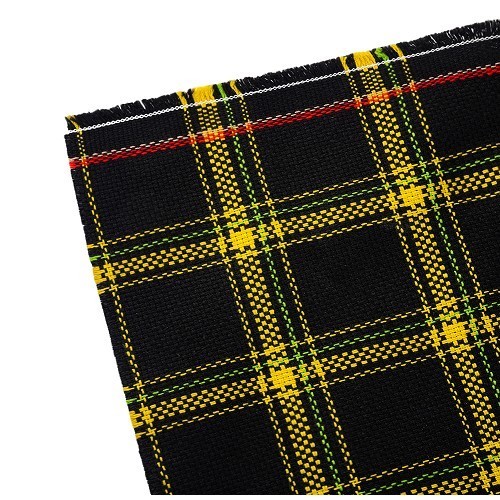  Yellow Scirocco tartan fabric - GB25725 