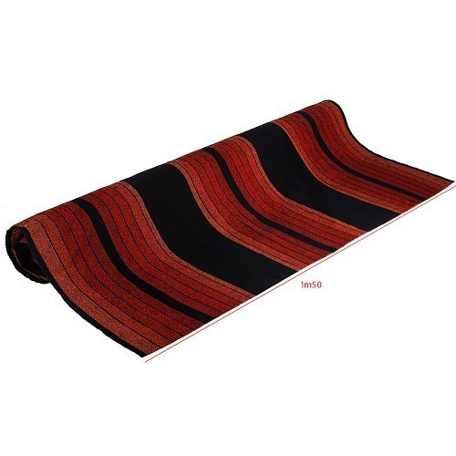 Stoff mit rotem Farbverlaufsmuster Typ Volkswag - GB25728