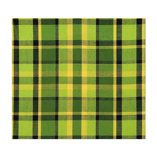     
                
                
    Tissu Westfalia motif carreaux vert et jaune - 1 mètre - GB25763
