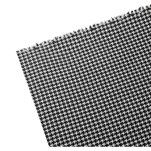  Black and white VW houndstooth fabric - GB25770 