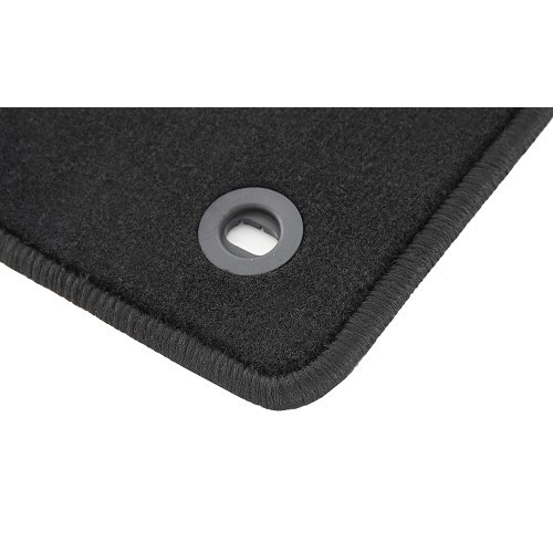 Black Ronsdorf luxury carpet with CADDY inscription - 2 pieces - GB26112