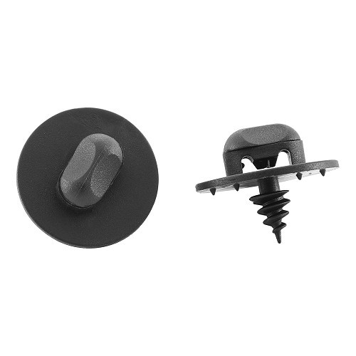 Black Ronsdorf luxury carpet with CADDY inscription - 2 pieces - GB26112