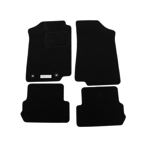     
                
                
    Set of 4 luxury black Ronsdorf floor mats for Golf 2 and Jetta 2 - GB26160
