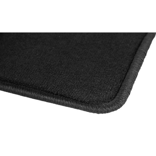  Ronsdorf luxury black floor mats for Golf 2 with G60 inscription, set of 4 - GB26164-1 