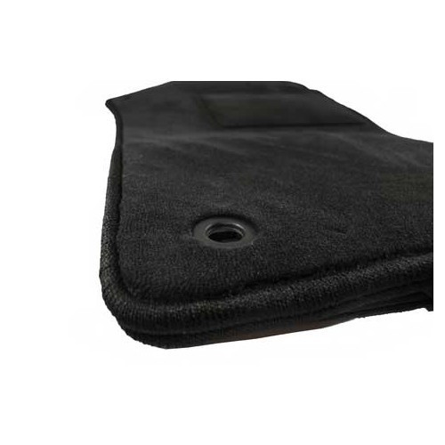  Jeu de 4 tapis de sol Ronsdorf luxe noir pour Corrado - GB26230-1 