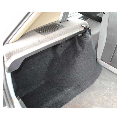 	
				
				
	Boot carpets covering the rear wheel arches for Golf 2 - GB26900
