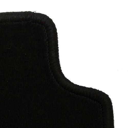  Floor mats for Golf 1 Cabriolet - Black - GB27004-3 