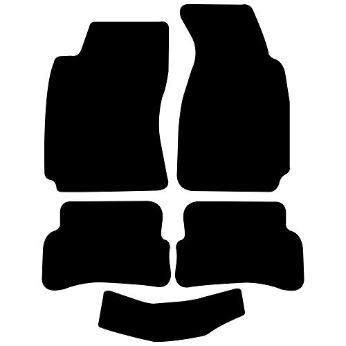     
                
                
    Tapis pour VW Passat 5 Berline et Break - Noir - GB27084
