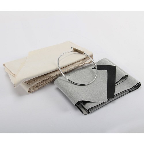 Ciel de toit blanc pour Golf 1 Berline 2 portes sans toit ouvrant - GB28205