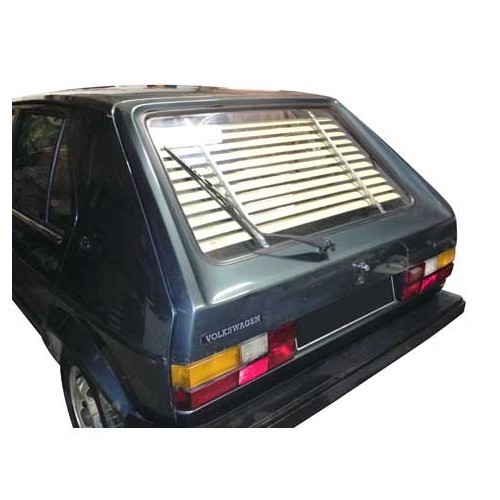  Blind for tailgate on Golf 1 saloon,2- or 4-door versions - GB28400-3 