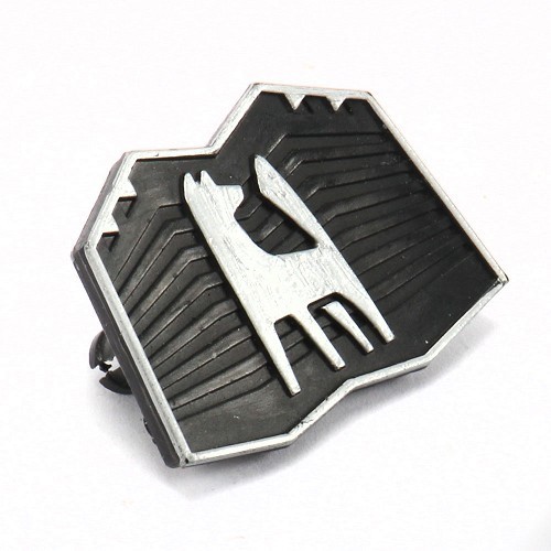  Logo "Wolf Emblem" pour cache central de volant 3 branches de Golf 1 GTi - GB29503 
