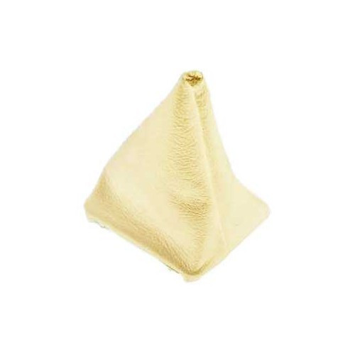  Beige leather gear lever gaiter for Golf 1 - GB31452 
