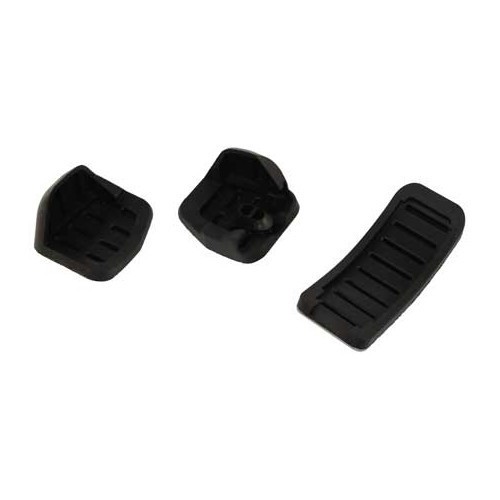  Conjunto de 3 coberturas de pedal de aço inoxidável para Golf 4, New Beetle e Polo - GB32050-1 