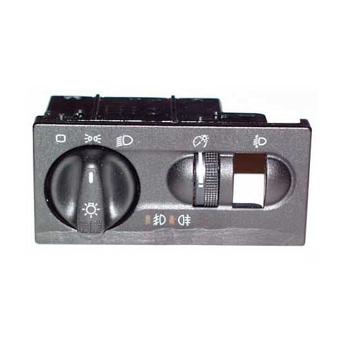  Bouton de commande de phare et d'antibrouillard avec réglage électrique des phares pour Golf 3 - GB36010 